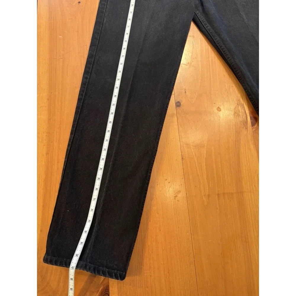 Vintage Levi's 550 Black Jeans Men's 34x32 Relaxed Fit Made in Canada Grunge